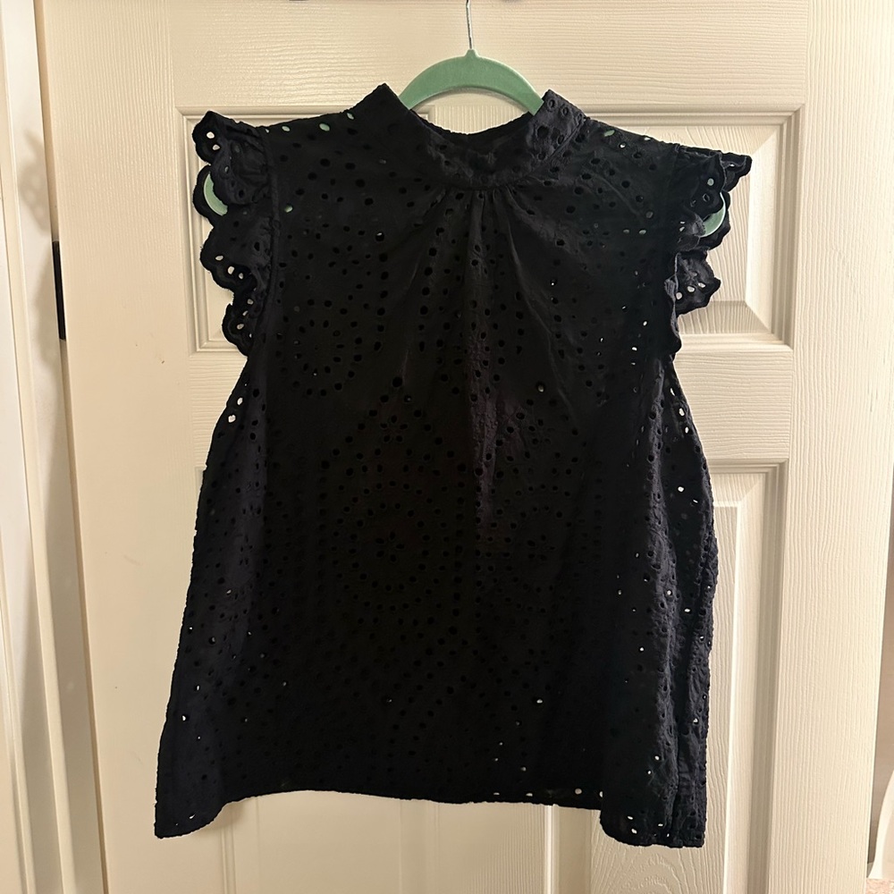 Women’s Banana Republic Eyelet Top XL
